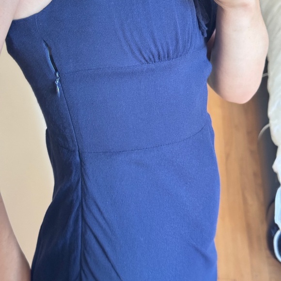 ARITZIA WILFRED Navy Blue Strapped Dress in size 4 - Picture 6 of 13